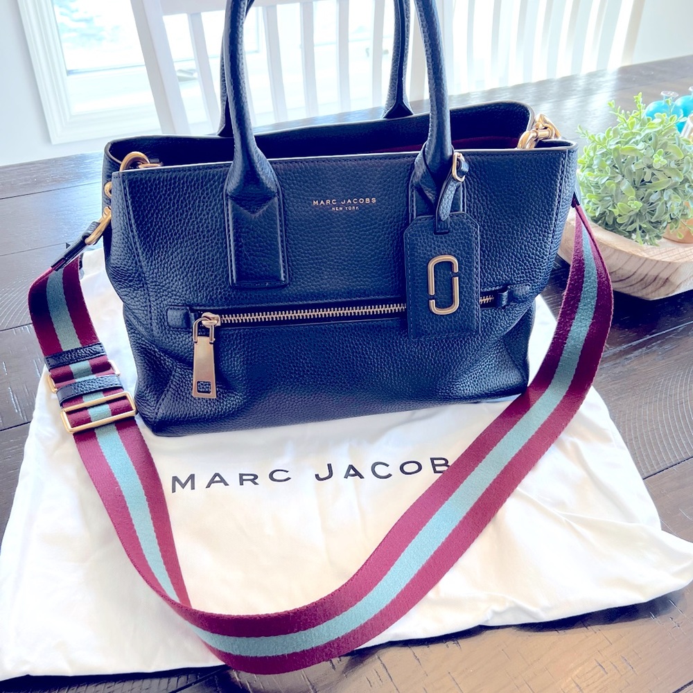 Marc Jacobs Gotham East West Tote - Navy